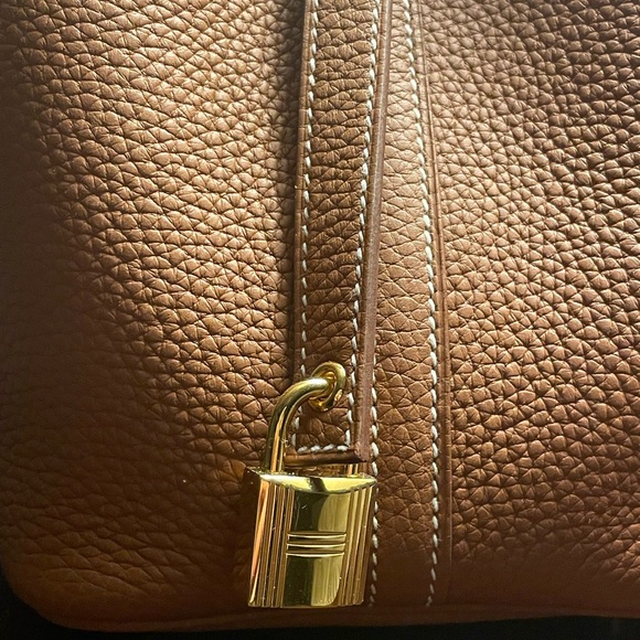 SOLD-Hermes Picotin 18 Gold with Gold HW - Picture 2 of 5